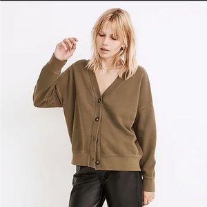 Madewell Sweatshirt Cardigan